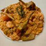 Risotto Gamberi e Carciofi freschi