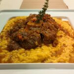 Ossobuco con Risotto alla Milanese